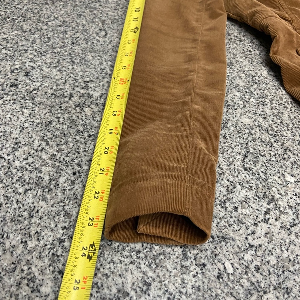 CABI Journey Tailored 3 Button Corduroy Jacket Caramel Brown Lagenlook Cabin XS - Picture 17 of 17